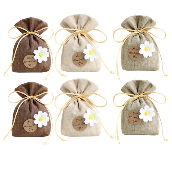 Kesenlong Sachet Bag 6 Pcs Empty Lavender Sachet Bag Fragrance Sachet Wardrobe Hangings for Home Car