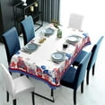 thumbnail image 4 of 4th of July Table Cloth, Rectangle Patriotic Memorial Day Independence Day Tablecloth, Stain Resistance Water Repellent Wrinkle-Free for Party Picnic Dinner Decor, 60x84 Inch(Truck), 4 of 5
