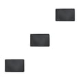 thumbnail image 1 of Transemion Rectangular Car Dashboard Mobile Phone Tablet Anti- for slip Mat Resistant Ornaments Place PVC Pad Medium black L 3Set, 1 of 6