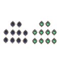 thumbnail image 1 of Adornos Bling Flatback Baoblaze para DIY Boda 20 piezas, 1 of 8
