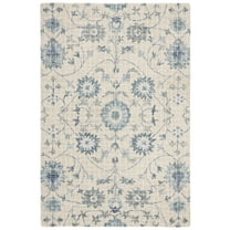 Safavieh BLOSSOM, SILVER / BLUE, 5' X 8', Area Rug