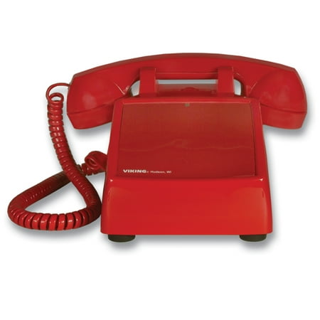 Hotline Desk Phone - Red - Walmart.com