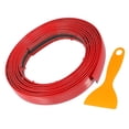 thumbnail image 1 of Car Truck Window Trim Strip 7/10" 18mm Width 10Ft 300cm Self Adhesive Scratch-Proof | Bumper Door Body Side Decorative Sticker Gloss Red 1 Set, 1 of 6