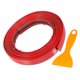 thumbnail image 1 of Car Truck Window Trim Strip 7/10" 18mm Width 10Ft 300cm Self Adhesive Scratch-Proof | Bumper Door Body Side Decorative Sticker Gloss Red 1 Set, 1 of 6