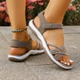 thumbnail image 4 of Xucatan Ladies' Adventure Trail Sandals, Cushioned Flat Sole Walking Shoes, Versatile Travel Casual Footwear, Durable All Terrain Summer Wear Gift, 4 of 9