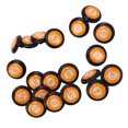 thumbnail image 1 of 20Pcs Golf Ball Markers, ABS Club Yardage Signs Ball Position Markers, Easy Setup Club Distance Markers, Golf Equipment, for Driving Range Outdoor Sports & Practice, 1 of 7