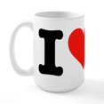 thumbnail image 2 of CafePress - I Heart Music Large Mug - 15 oz Ceramic Large White Novelty Mug, 2 of 6