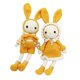 thumbnail image 3 of de de bricolaje hecho a mano para muñeca de conejo principiante Haz tu propia muñeca para adultos y Incluye hilo, gancho Todo en Amarillo Hugo equipos de ganchillo, 3 of 10