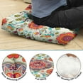thumbnail image 6 of Meditation Floor Pillow with Paisley Pattern, Boho Yoga Cushion for Sitting Comfort in Any Room 22 x 22, 6 of 7