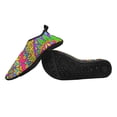 thumbnail image 4 of Psychedelic Trippy Colorful Hippy Art Water Shoes Beach Slip-on Shoes for Men Women Swim Pool Yoga Surfing Sneakers Quick-Dry Sports Barefoot Shoes, 4 of 5