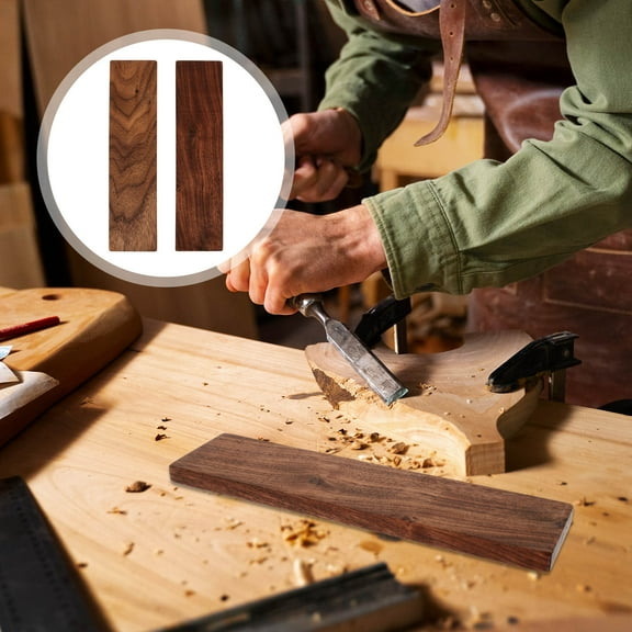 BESTOYARD Whittling Wood Blocks Rectangular 2Pcs