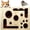 A, variant on Cat Scratch Puzzle Enrichment Box Nail- Wooden Cat Nail File Box, Interactive Cat Scratching Puzzle Feeder, 2026 Upgraded Natural Claw Care Cat Scratcher Toy