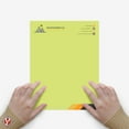 thumbnail image 3 of Bright Color Card Stock Paper, 65lb. 8.5 X 11 Inches - 50 Sheets - Ultra Lime, 3 of 6