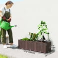thumbnail image 3 of Outsunny Jardinière Surélevée avec Pattes, Bacs de Plantation Surélevés à Arrosage Automatique, 3 of 10