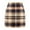 A01 Brown, variant on FASHOFT Christmas Plaid Skirts for Women Mini Skirt Fall Winter Elegant High Waisted Pencil Skirt Vintage Bodycon Wool Short Skirt Brown L