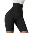 thumbnail image 2 of Teacher Appreciation Gifts AXXD Black Shorts for Lady Spring Athletic Workout Gym Sweatshorts High Waist Trainer For Corset Cincher Body Shaper 2024 New Year Reset, 2 of 5