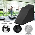 thumbnail image 2 of Black 210D Oxford Treadmill Cover, 200x95x150cm, Durable & Water-resistant Protection, 2 of 4