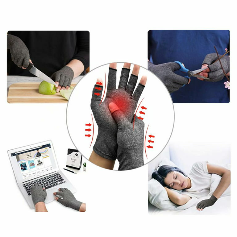 Arthritis Cotton Gloves- Premium Arthritic Joint Pain Relief Hand  Compressions Gloves for Rheumatoid & Osteoarthritis, Valentines Day Gifts 