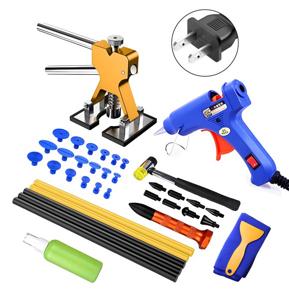 Amdohai Dent Removal kit, Dent Puller Kit, Adjustable Width, Car Paintless Dent Repair Tool for Automobile Body/Motorcycle Body/Refrigerator Dent Remover