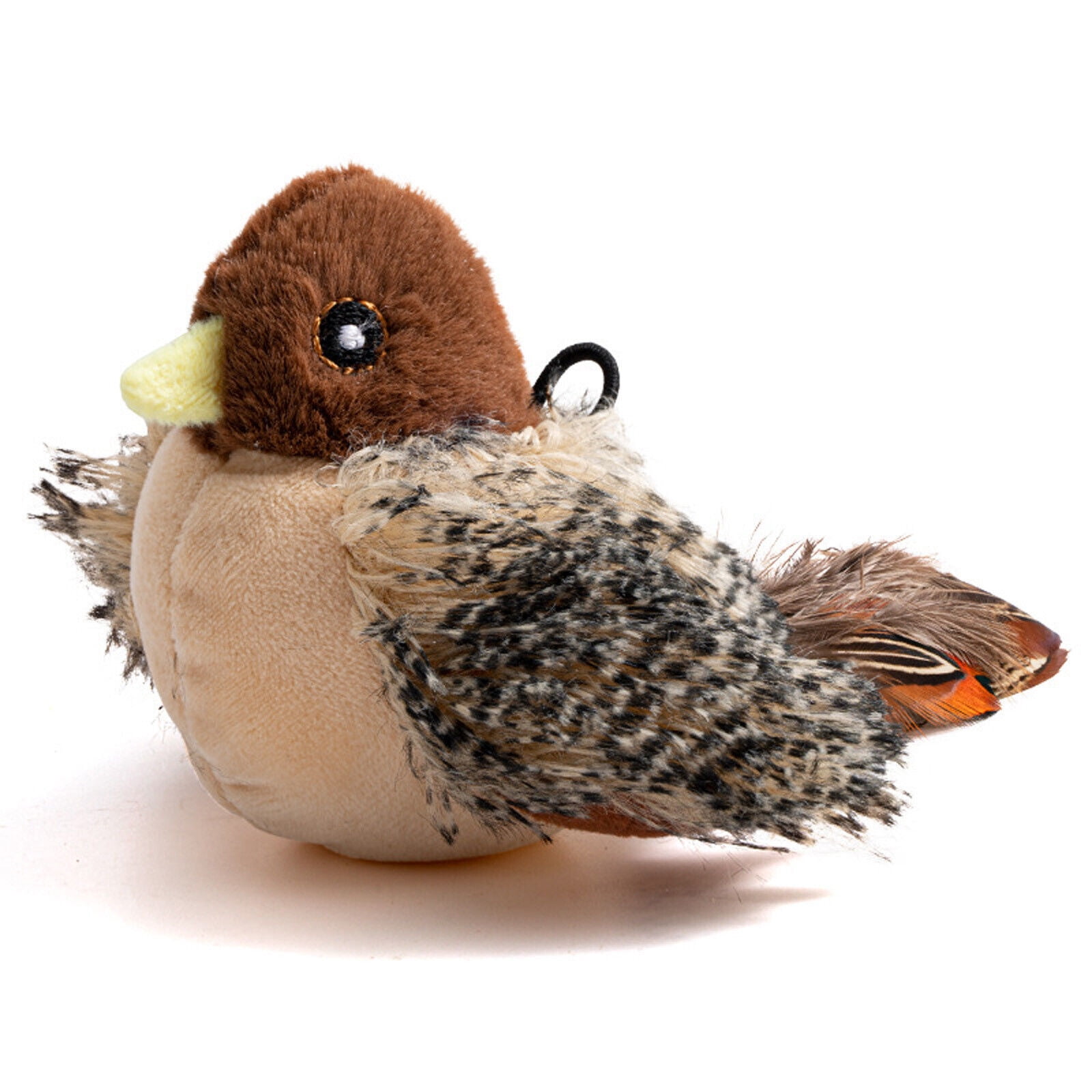 4Pcs Bird Cat Toy Simulated Chirping Interactive Cat Helps Cat Exercise