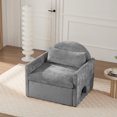 thumbnail image 5 of Modern Cat-Friendly Chenille Oversized Armchair with Pet-Resistant Fabric, Built-In Cat Cave & Machine-Washable Cushions for Living Room, Bedroom, Home Office, 5 of 5