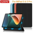 thumbnail image 2 of Pour Xiaomi Mi Pad 5 Pro Étui Ultra Mince Magnétique Couverture Intelligente pour MiPad 5 Pro 2021 Tablette 11 Pouces mipad5 avec Réveil Automatique Boucle Magnétique Orange MiPad 5 Pro, 2 of 6
