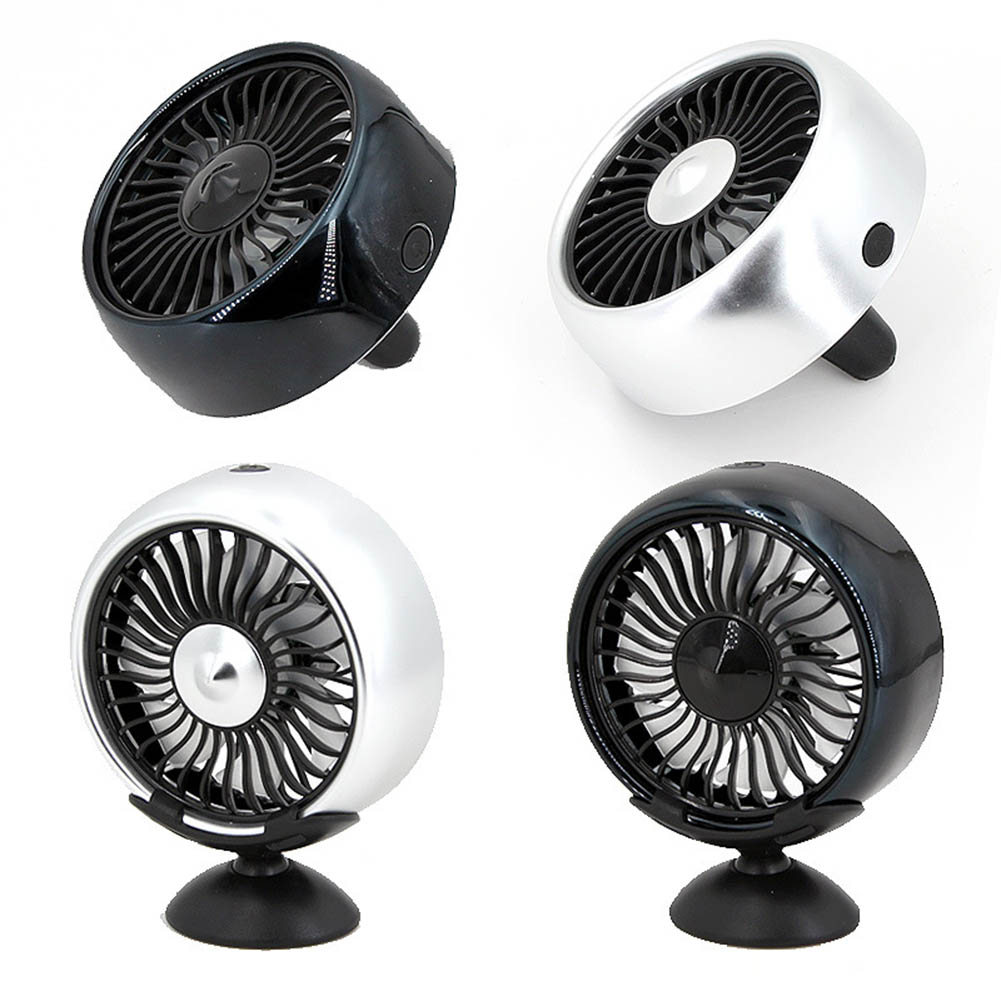 12V Electric Car Fan Degree Rotatable Car Auto Cooling Air Circulator