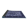thumbnail image 2 of Ahgly Company Indoor Round Persian Blue Traditional Area Rugs, 5' Round, 2 of 4