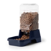 Vibrant Life 2 lb Gravity Feeder for Extra Small Pets, Navy