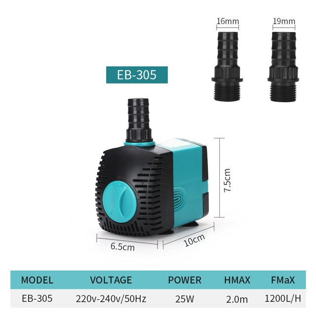 Submersible Pump Fish Tank Water Pump Aquarium Circulating Water Pump Fish Tank Pumping Machine-ZJKDGJKJ