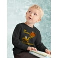 thumbnail image 4 of I'm Digging Thanksgiving Shirts for Boys Toddler Tractor Turkey Kids Sweatshirt 2T Black, 4 of 6