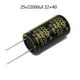 thumbnail image 2 of 22000UF 25V Capacitor Electrolytic 105C 22x40mm, 2 of 5