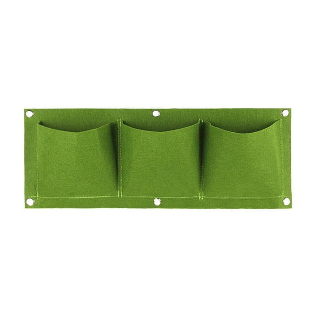 Limited Time Qaailabf Pockets Garden Vertical Planter Wall Mount Living Growing Bag Pouch
