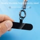 thumbnail image 5 of Almohadilla de acero inoxidable para teléfono, pieza de conexión para teléfono, parche de cuerda para colgar el teléfono, clip de metal antipérdida, 5 of 6