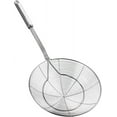 thumbnail image 1 of ZHAOCHENG Espumadera de Acero Inoxidable con Mango para Freír y Servir Alimentos, Pasta, Espagueti, Fideos (Diámetro: 20 cm; Longitud Total: 45 cm), 1 of 5