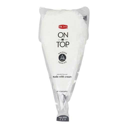 Rich Products Corporation On Top Whipped Topping Cream 16oz (PACK OF 12