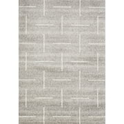 Novelle Home Meridian Parallel and Perpendicular Lines Rug, Dimensions: 6`7" x 9`6"