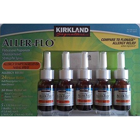 Kirkland Signature Aller-Flo, 5 Bottles (2 Pack)