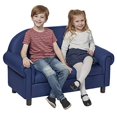 thumbnail image 3 of Little Lux Preschool Sofa - Navy, 3 of 8