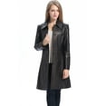 thumbnail image 6 of Women Amber Lambskin Leather Walking Coat (Regular & Plus Size & Petite), 6 of 6