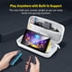 thumbnail image 3 of Funda de transporte para Nintendo Switch 2: funda rígida delgada con espacio para guardar tarjetas de juego, bolsa de viaje inspirada en la mecánica, 3 of 9