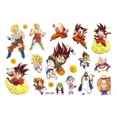 thumbnail image 2 of Pegatina de tatuaje de Dragon Ball Z para niños, juguete temporal, impermeable, fiesta de cumpleaños, Anime, decoración genial, regalos de Cosplay, 2 of 2