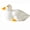 WhiteA, variant on Ceramic Duck Statue Mini Porcelain Duck Figurines Miniature Farm Animals Sculpture Ornaments Micro Landscape Plant Pots Bonsai Craft for Indoor Outdoor Decor