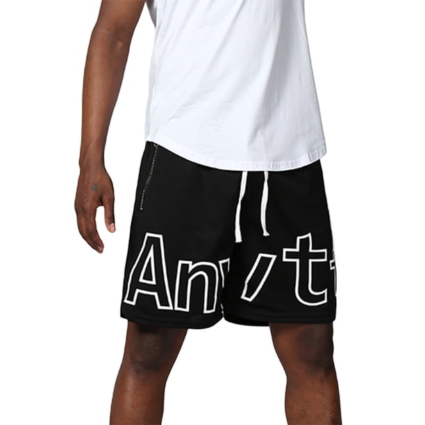 Txlixc Pantalones cortos de gimnasia para hombres Txlixc moda
