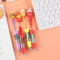 thumbnail image 6 of Denhf 2Pcs Multicolor Pen, 4-in-1 Fun Ballpoint Pens, Cute Cartoon Rainbow Pens for Birthdays Gifts, Classroom Prizes and Party Favors, Classroom Must Haves, Random Color, 6 of 8