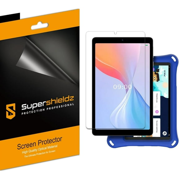(3 Pack) Supershieldz Designed for Onn 8 inch Tablet (2024 Model 100135923) / Onn 8 inch Kids Tablet (2024 Model) Screen Protector, High Definition Clear Shield (PET)