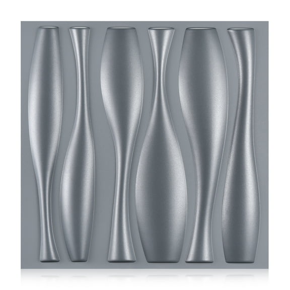 30 Pack Decorative 3D Wall Panels for Interior Wall Decor Living Room, 11.8"x11.8" Wall Art PVC Panels for Bedroom TV Background Gaming Room Decor