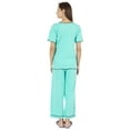 thumbnail image 4 of Inkmeso Top Pajama Set Women Solid Sleepwear Pj Loungewear 2 Piece Set Nightwear, 4 of 7