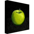 thumbnail image 2 of Trademark Fine Art "Green Apple Still Life" Canvas Art by Michelle Calkins, 2 of 2