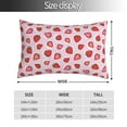 thumbnail image 2 of Sikiie Hand Drawn Strawberry Pillow Covers, Throw Pillow Case Cushion Covers,Cushion for Bedroom,Couch,Home-16"x24", 2 of 6